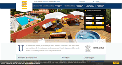 Desktop Screenshot of fr.monte-carlo-beach.com